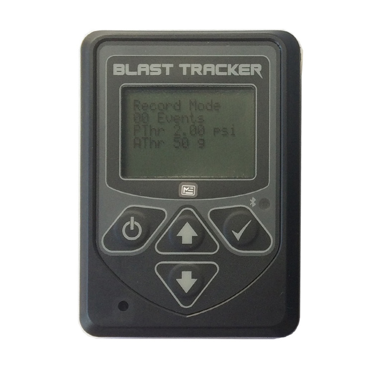 Capteur de surpression Blast Tracker