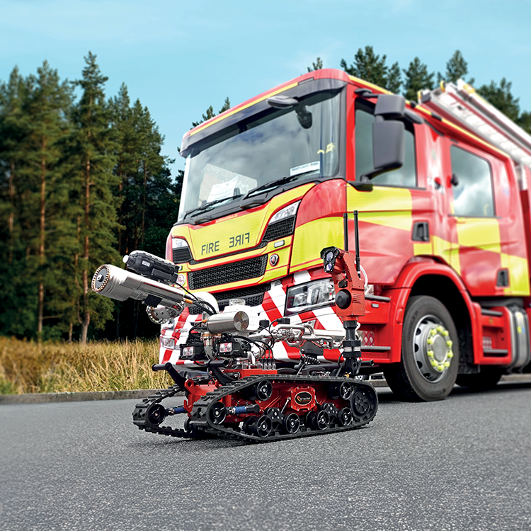 Robot anti-incendie Avenger Fire