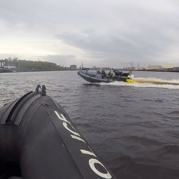 Filet de neutralisation des engins sous-marins